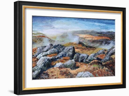 Langdales Top, Cumbria, 2008-Trevor Neal-Framed Giclee Print