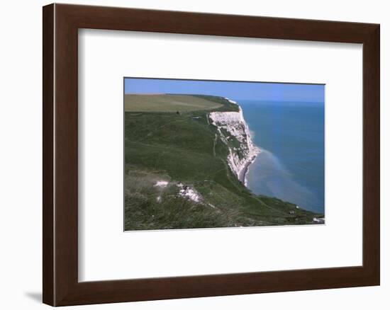Langdon Bay and Cliffs, east of Dover Harbour, Dover, Kent, 20th century-CM Dixon-Framed Photographic Print