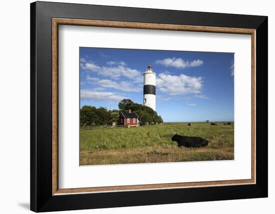 Lange Jan Lighthouse, Ottenby, Southern Oland, Oland, Baltic Coast, Southeast Sweden, Sweden-Stuart Black-Framed Photographic Print