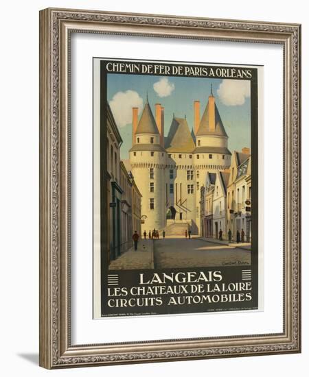 Langeais Les Chateaux De La Loire-null-Framed Giclee Print