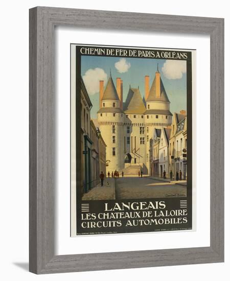 Langeais Les Chateaux De La Loire-null-Framed Giclee Print