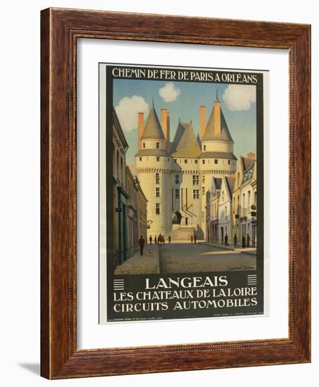 Langeais Les Chateaux De La Loire-null-Framed Giclee Print