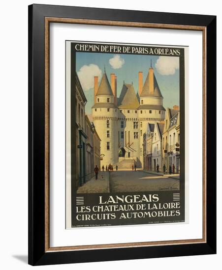 Langeais Les Chateaux De La Loire-null-Framed Giclee Print