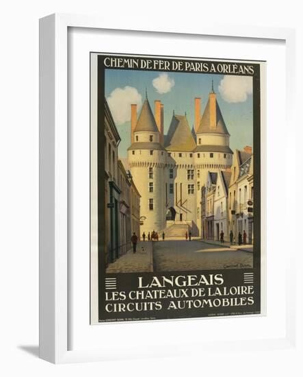 Langeais Les Chateaux De La Loire-null-Framed Giclee Print