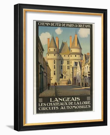 Langeais Les Chateaux De La Loire-null-Framed Giclee Print