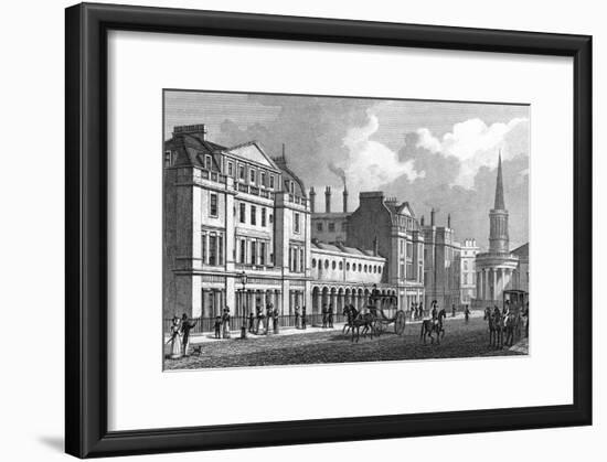 Langham Place-Thomas H Shepherd-Framed Art Print