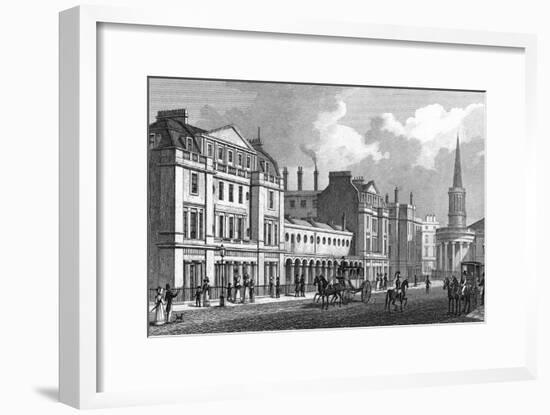 Langham Place-Thomas H Shepherd-Framed Art Print