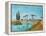 Langlois Bridge at Arles-Vincent van Gogh-Framed Premier Image Canvas
