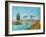 Langlois Bridge at Arles-Vincent van Gogh-Framed Giclee Print