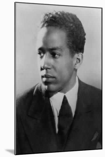 Langston Hughes, African American Poet, Novelist, Playwright, and Journalist, Ca. 1930-null-Mounted Premium Photographic Print