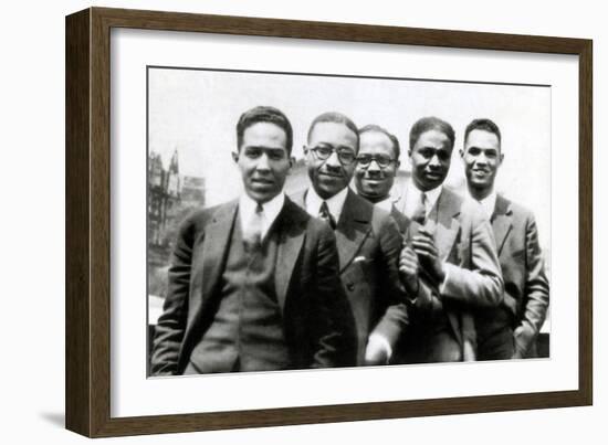 Langston Hughes and Friends, 1924-Science Source-Framed Giclee Print