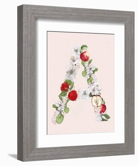 Language of Flowers A-Cody Alice Moore-Framed Art Print