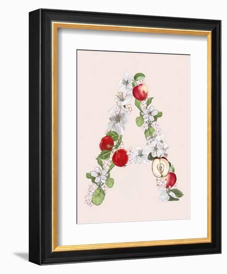 Language of Flowers A-Cody Alice Moore-Framed Art Print