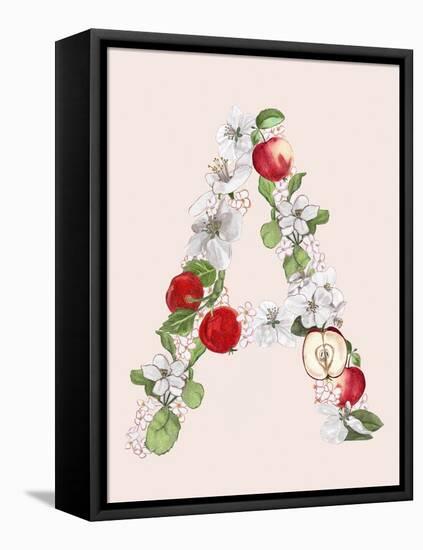 Language of Flowers A-Cody Alice Moore-Framed Stretched Canvas