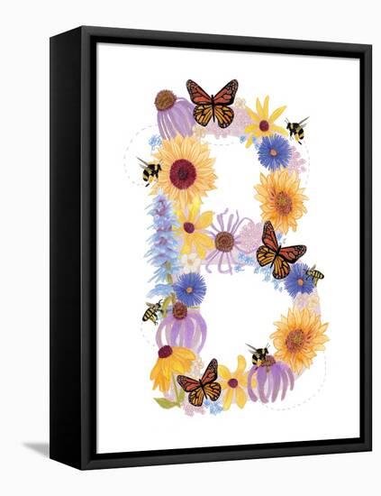 Language of Flowers B-Cody Alice Moore-Framed Stretched Canvas