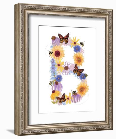 Language of Flowers B-Cody Alice Moore-Framed Art Print