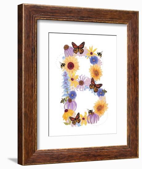 Language of Flowers B-Cody Alice Moore-Framed Art Print