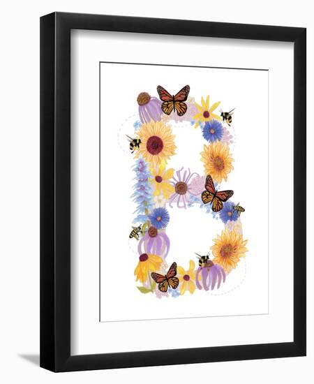 Language of Flowers B-Cody Alice Moore-Framed Art Print