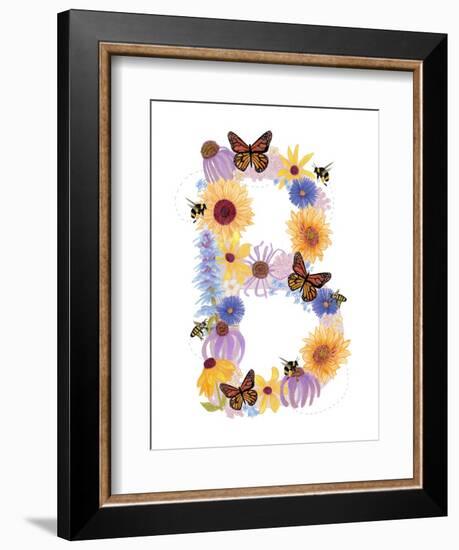 Language of Flowers B-Cody Alice Moore-Framed Art Print