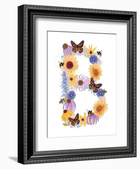 Language of Flowers B-Cody Alice Moore-Framed Art Print