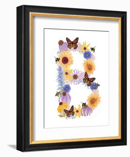 Language of Flowers B-Cody Alice Moore-Framed Art Print