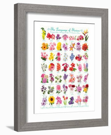 Language of Flowers-null-Framed Art Print