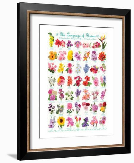 Language of Flowers-null-Framed Art Print