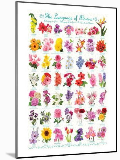 Language of Flowers-null-Mounted Art Print