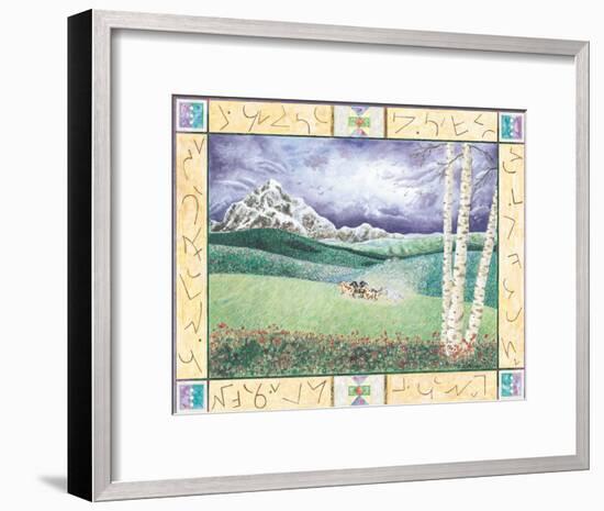 Language of the Land-Christina Barnes-Framed Art Print