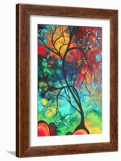 Languishing In The Breeze Landscape-Megan Aroon Duncanson-Framed Art Print