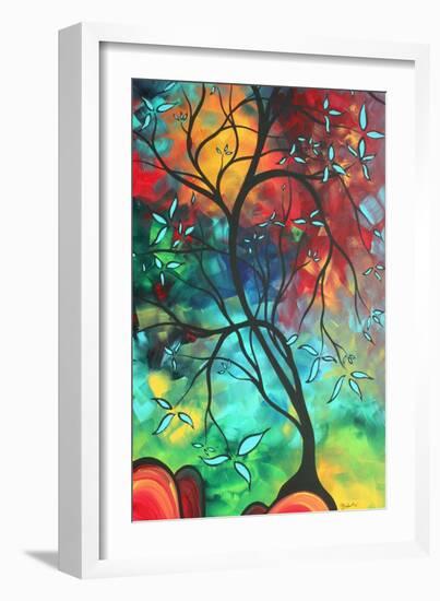 Languishing In The Breeze Landscape-Megan Aroon Duncanson-Framed Art Print