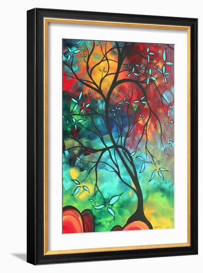 Languishing In The Breeze Landscape-Megan Aroon Duncanson-Framed Art Print