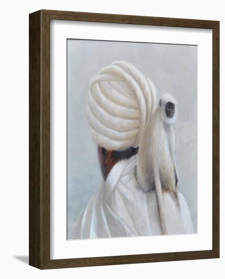 Langur Monkey-Lincoln Seligman-Framed Giclee Print