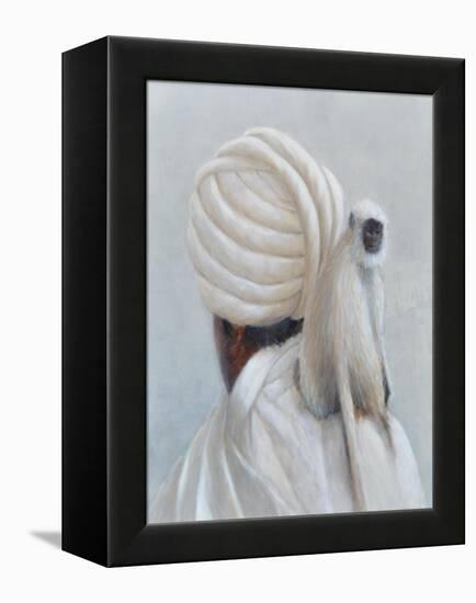 Langur Monkey-Lincoln Seligman-Framed Premier Image Canvas