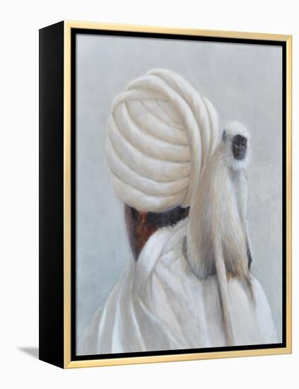 Langur Monkey-Lincoln Seligman-Framed Premier Image Canvas