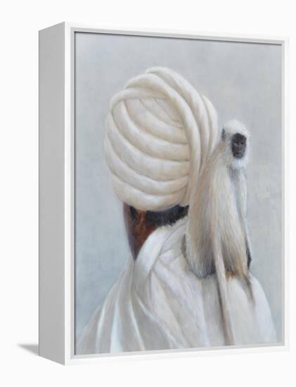 Langur Monkey-Lincoln Seligman-Framed Premier Image Canvas