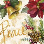 Christmas Poinsettia IV-Lanie Loreth-Art Print