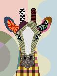 Stand Tall Giraffe-Lanre Adefioye-Giclee Print