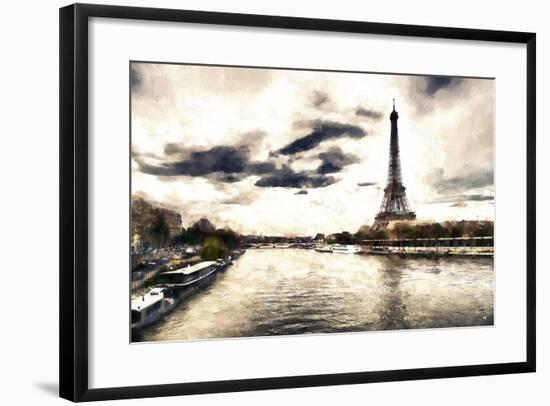 Lanscape Paris Eiffel-Philippe Hugonnard-Framed Giclee Print