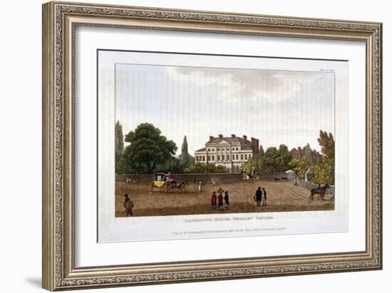 Lansdowne House in Berkeley Square, Mayfair, London, 1811-null-Framed Giclee Print