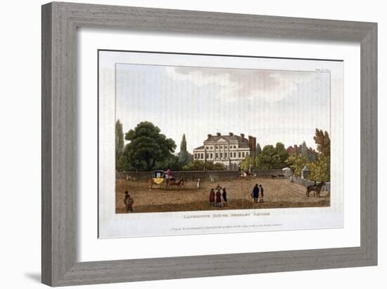 Lansdowne House in Berkeley Square, Mayfair, London, 1811-null-Framed Giclee Print