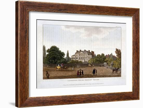 Lansdowne House in Berkeley Square, Mayfair, London, 1811-null-Framed Giclee Print