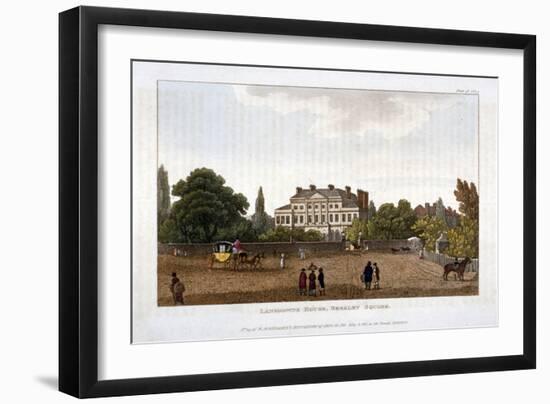 Lansdowne House in Berkeley Square, Mayfair, London, 1811-null-Framed Giclee Print