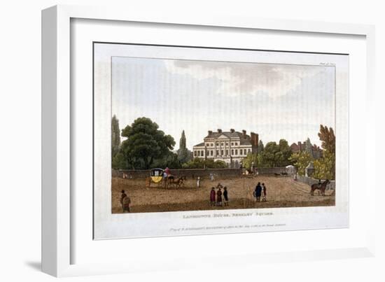 Lansdowne House in Berkeley Square, Mayfair, London, 1811-null-Framed Giclee Print