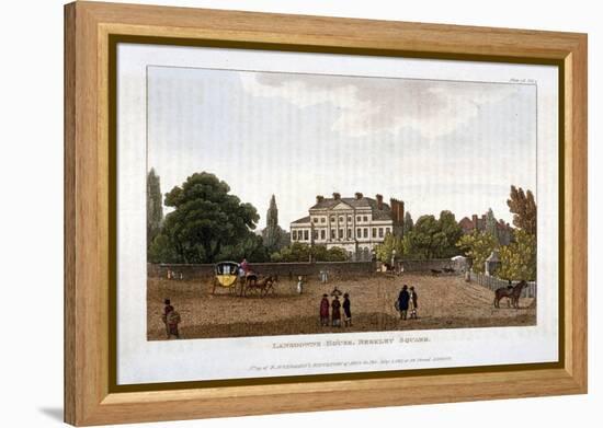 Lansdowne House in Berkeley Square, Mayfair, London, 1811-null-Framed Premier Image Canvas
