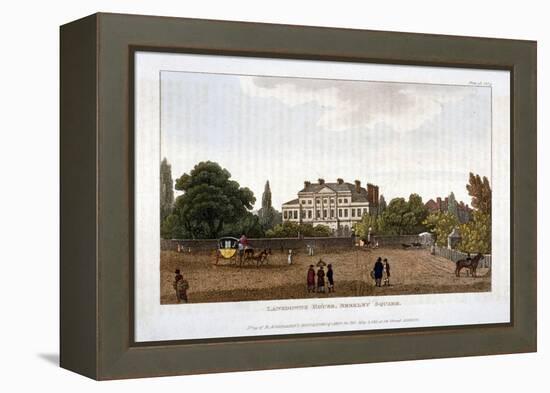 Lansdowne House in Berkeley Square, Mayfair, London, 1811-null-Framed Premier Image Canvas