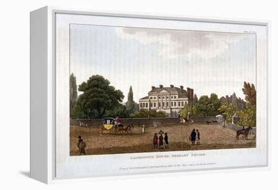 Lansdowne House in Berkeley Square, Mayfair, London, 1811-null-Framed Premier Image Canvas