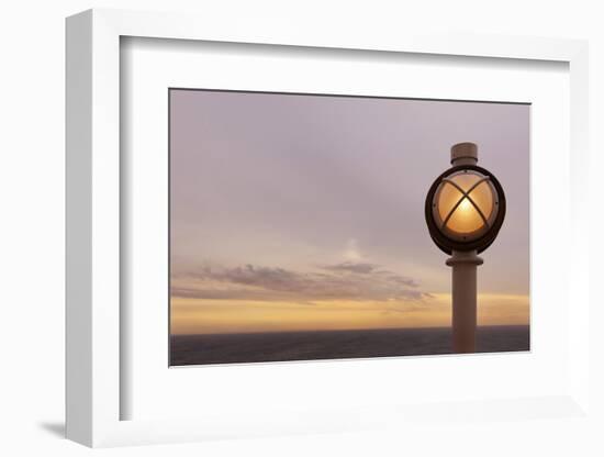 Lantern at Sunset-Axel Schmies-Framed Photographic Print