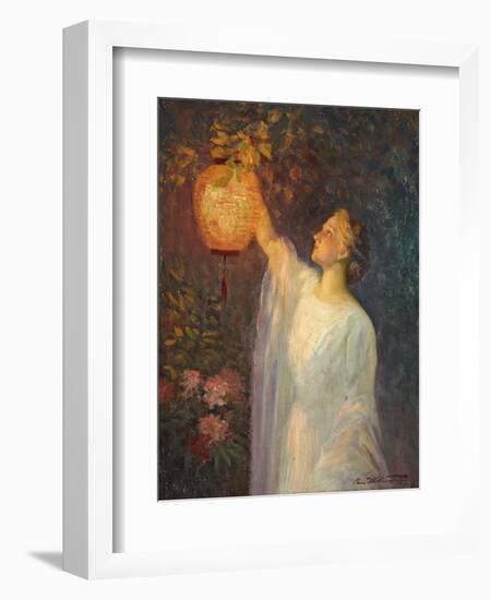 Lantern Glow-Charles E. Waltensperger-Framed Giclee Print