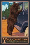 Don't Feed the Bears, Yellowstone National Park, Wyoming-Lantern Press-Art Print
